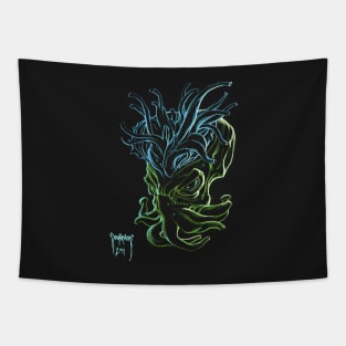 Mind Blown Cthulhu Tapestry