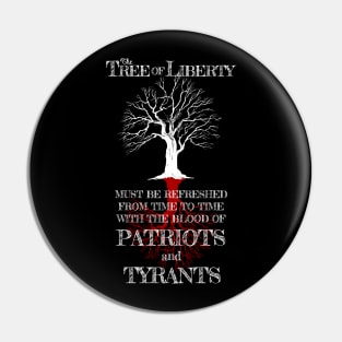 Tree Of Liberty Design Pin