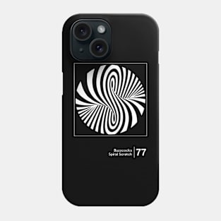 Buzzcocks - Spiral Scratch / Minimal Style Graphic Artwork Phone Case