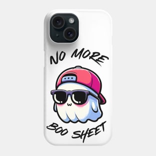 No More Boo Sheet: Hilarious Cute Ghostly Pun Phone Case