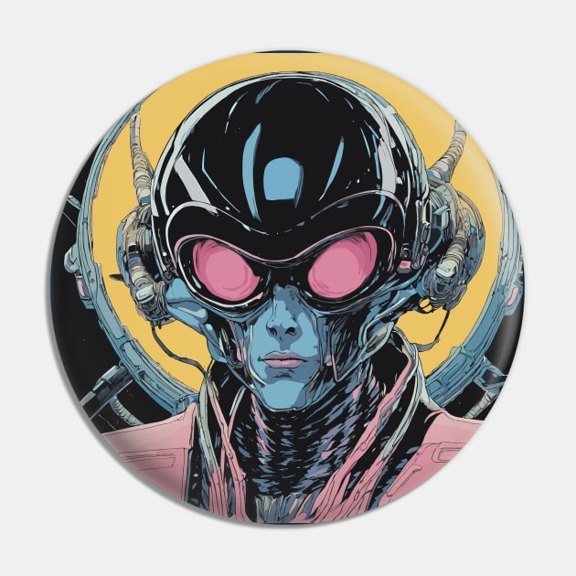 Sci-fi Anime Alien “Megamind” Pin by Ray Crimson