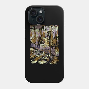 Abstract Forest Painting - Mistery Art Phone Case