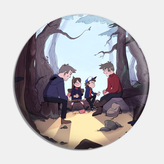 Gravity Falls Pin by LanxiArts