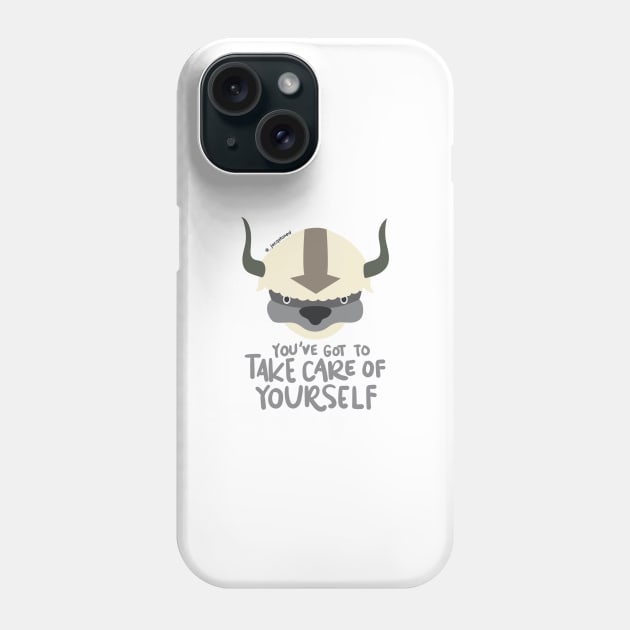 "You've got to take care of yourself" Avatar the Last Airbender Quote Phone Case by jacqstoned