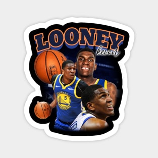 Kevon Looney Vintage Basketball Magnet
