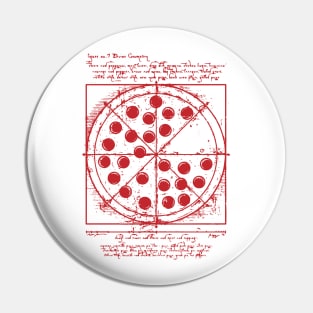 Pizza Da Vinci - Pizza Lover Pin