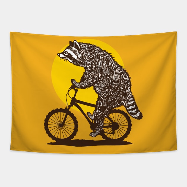 Trashy Bike Tapestry by machmigo