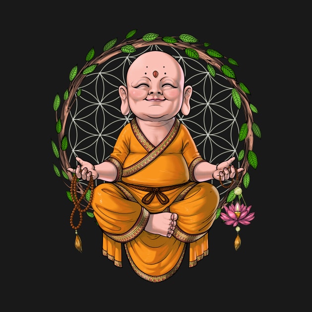 Baby Buddha Yoga Meditation by underheaven