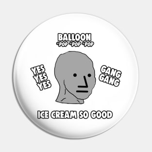 NPC TikTok Streaming Trend Meme Pin