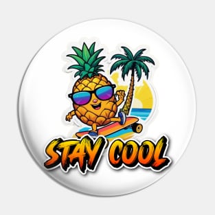 Stay cool Pin