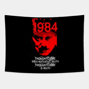 George Orwell 1984 Quote Design Tapestry