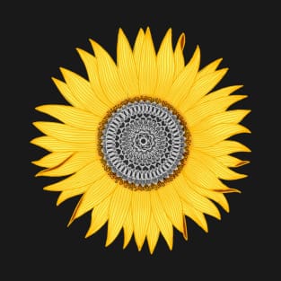 Sunflower mandala T-Shirt