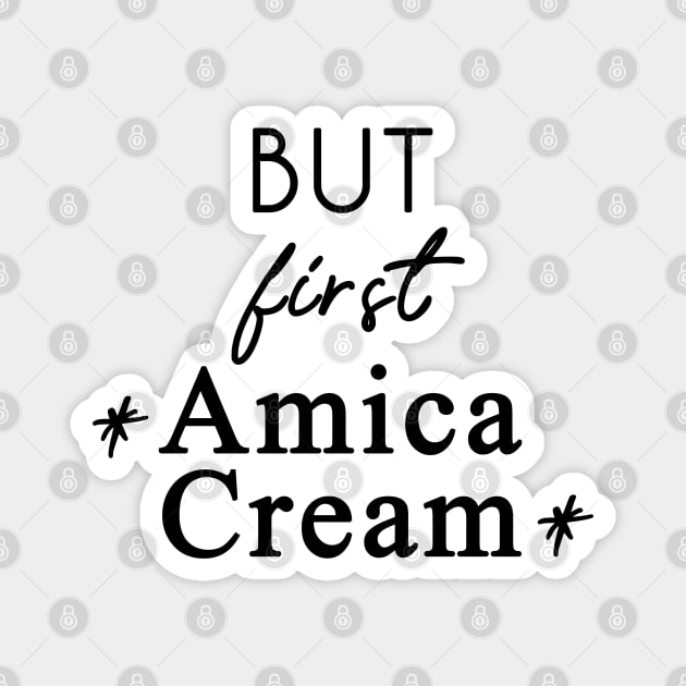 Amica Cream Magnet by LaBellaCiambella