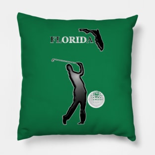 Florida Golf Pillow