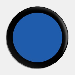 Blue circle Pin