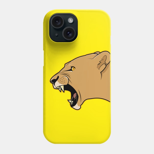 Lioness Phone Case by Comically Pedantic