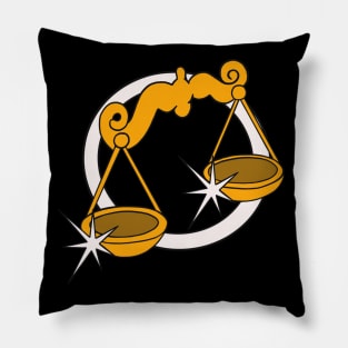 Libra Zodiac Sign Pillow