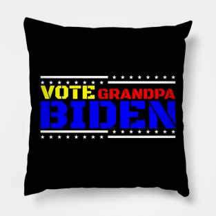 Vote Grandpa Biden Pillow