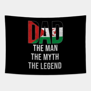 Western Saharan Dad The Man The Myth The Legend - Gift for Western Saharan Dad With Roots From Western Saharan Tapestry