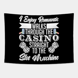 Romc Walks Casino Slot Machine Tapestry