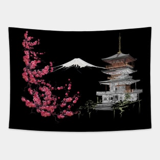 Mount Fuji Tapestry