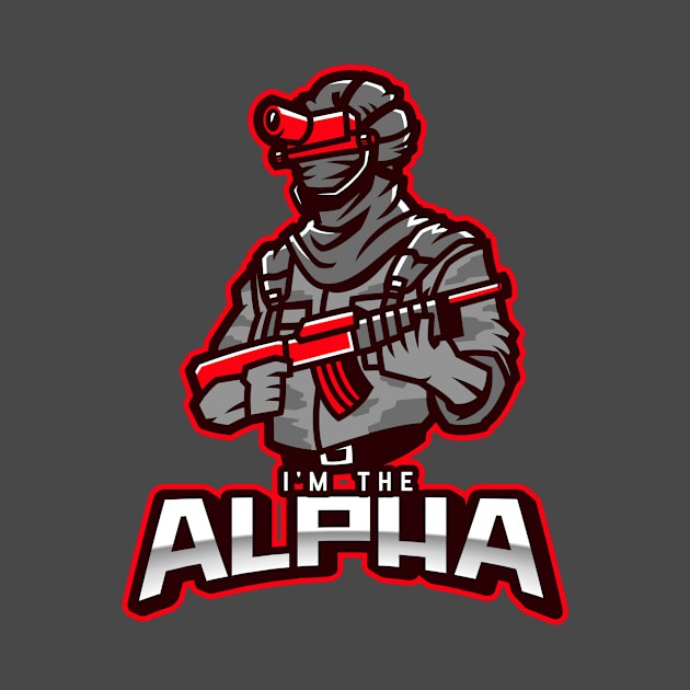 I'm The Alpha (8) by CavemanMedia