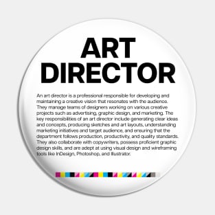 Creative Dept. Art Director Pin