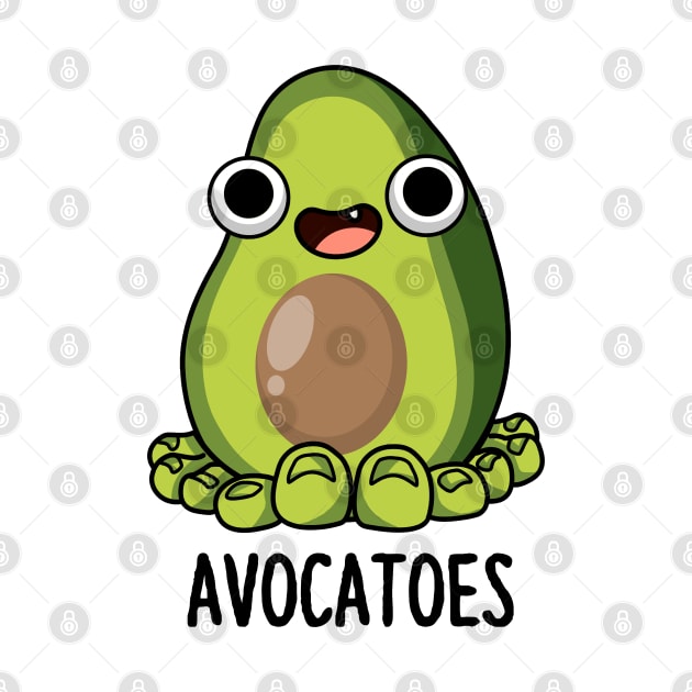 Avoca-toes Funny Avocado Puns by punnybone