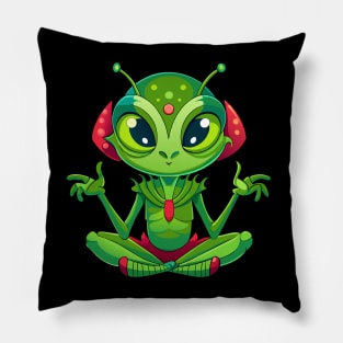 cute aliens Pillow