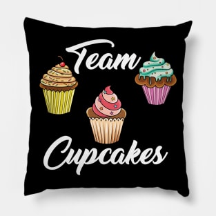 BAKER: Team Cupcake Pillow