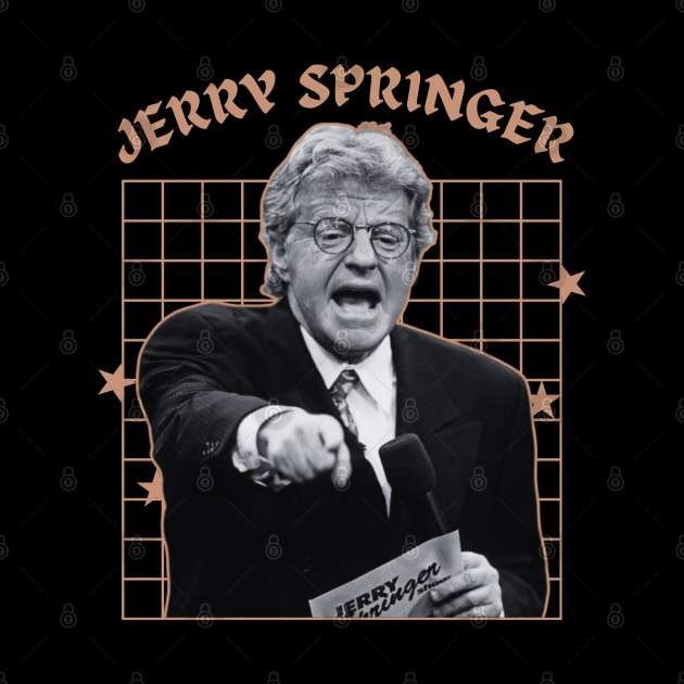 Jerry springer --- 70s aethetic by TempeGorengs