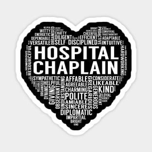 Hospital Chaplain Heart Magnet