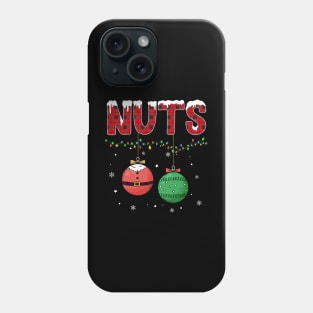 Chestnuts FUnny Christmas matching couple Nuts Phone Case