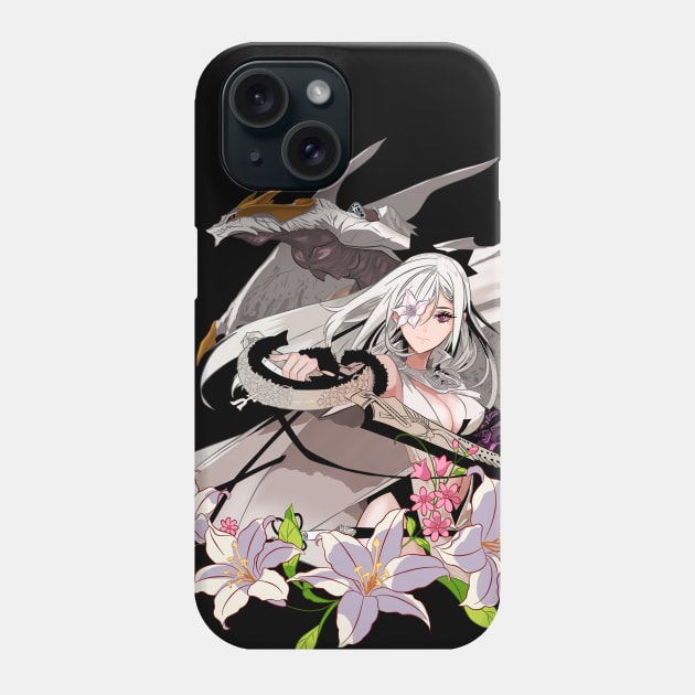 Lady and Dragon Phone Case by PCMdesigner