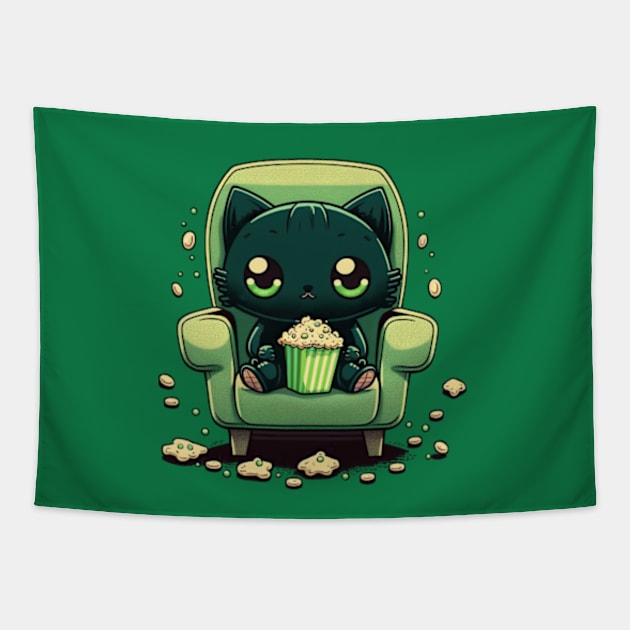 Snack Time [Kitty version] Tapestry by dmac