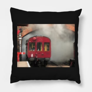 Puffing Along Pillow