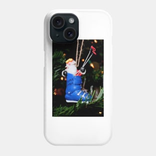 Father Christmas Santa Claus Xmas Tree Decoration Phone Case