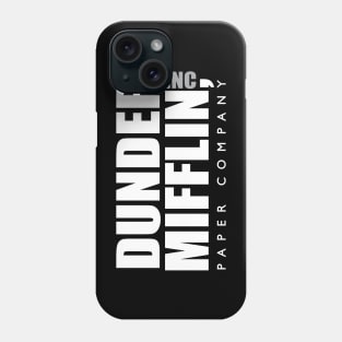 Dunder Miffin Paper Company Black Phone Case