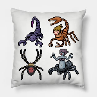 Pixel Insect Monster Pillow