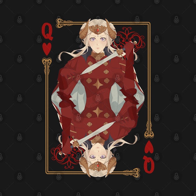 Edelgard - Queen of Hearts by calamari_inari