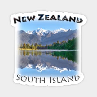 New Zealand - South Island, Lake Matherson Magnet