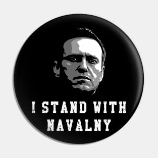 i stand with navalny Pin