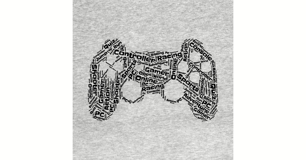 Game Controller Word Art Gaming Gamer Tshirt Gaming Kids T Shirt Teepublic,Draw Toys For Kids