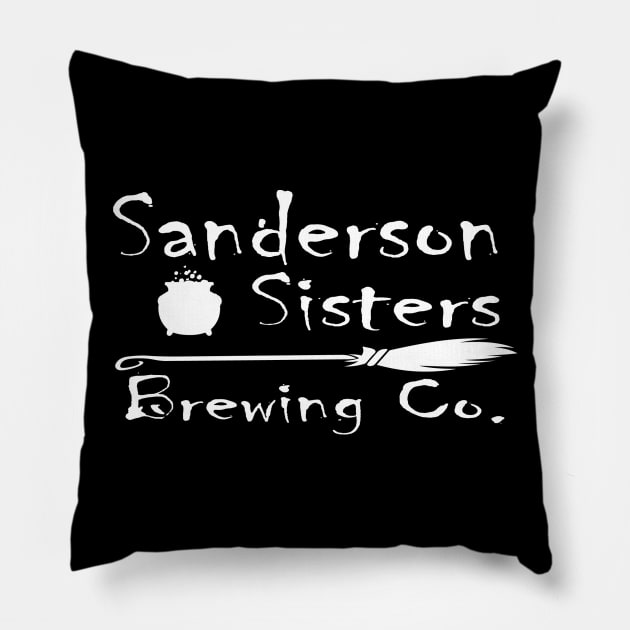 Sanderson Sisters Brewing Co Pillow by justin_weise