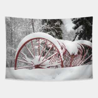 Winter Scene Tapestry