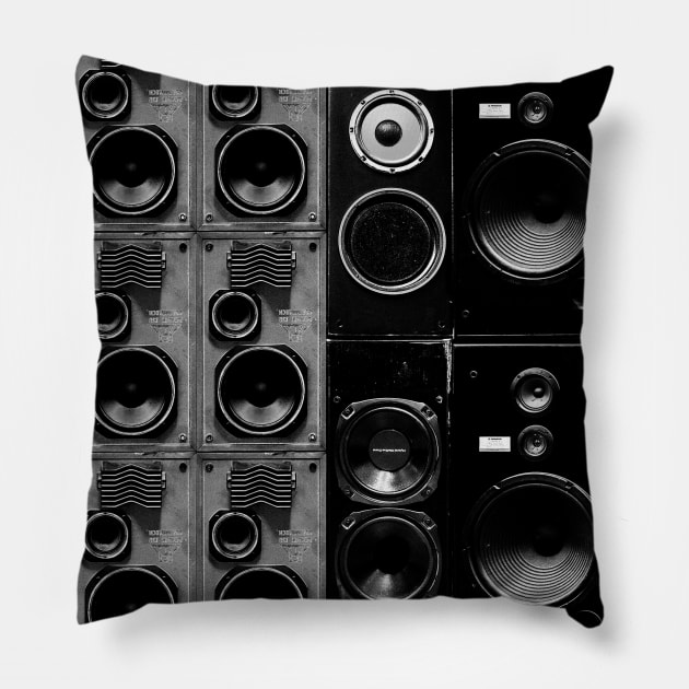 Speakers Pillow by bulografik