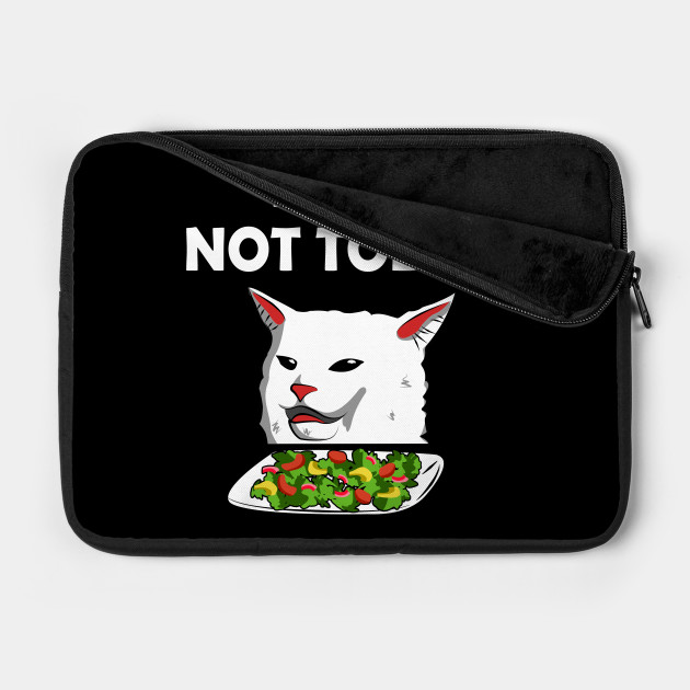Nope Not Today Ugly Cat Meme Woman Yelling At Cat On Table