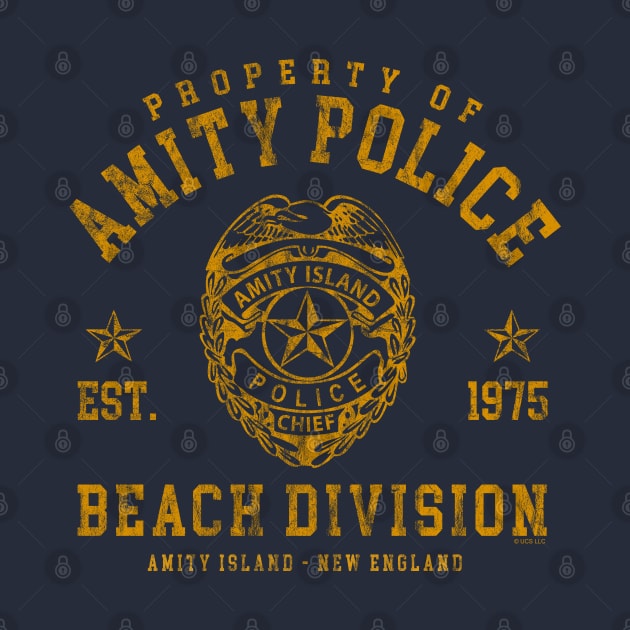 Amity Island Police Beach Division by Alema Art