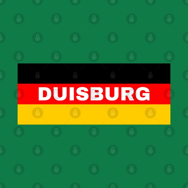 Duisburg City in German Flag by aybe7elf