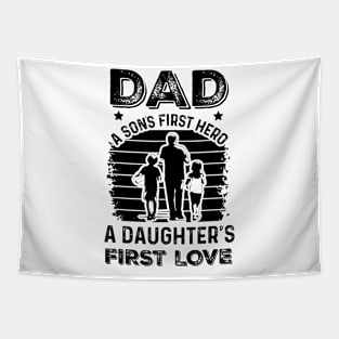 Dad Novelty From Daughter  Son For Father'S Day Tapestry